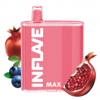 Одноразовая электронная сигарета Inflave Max (4000) - Гранат, Яблоко, Черника Одноразовая электронная сигарета Inflave Max (4000) - Гранат, Яблоко, Черника