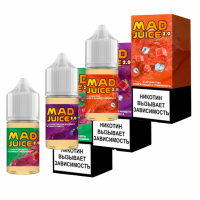 Жидкость Mad Juice Hard Ultra Salt - Мята Малина и Черная Смородина 30 мл (20 Ultra)