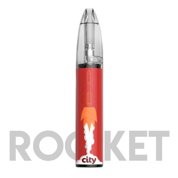 Одноразовая электронная сигарета City Rocket - Юпитер (Дыня, Арбуз)