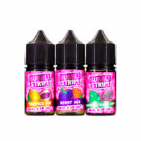 Жидкость Bubble Stripe Salt - strawberry kiwi 30 мл (20 мг)